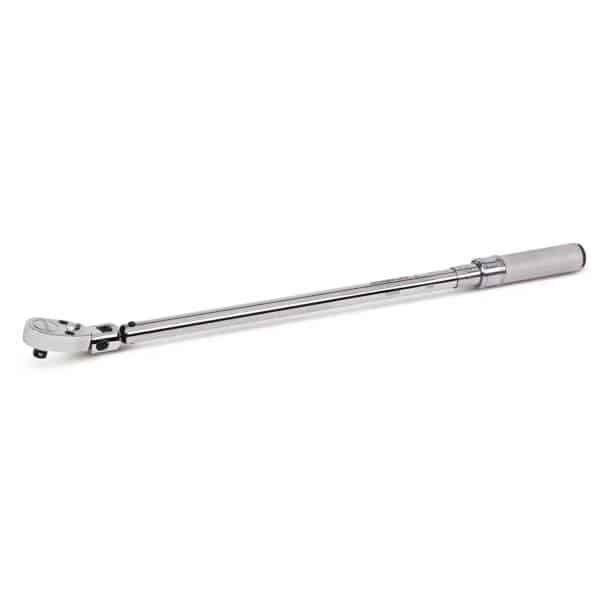 1/2" Drive SAE Adjustable Click-Type Flex-Head Torque Wrench (50-250 ft-lb)