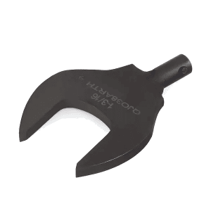 2-1/4" Square Drive Open End Thin Head, Y-Shank - QYO72ARTH